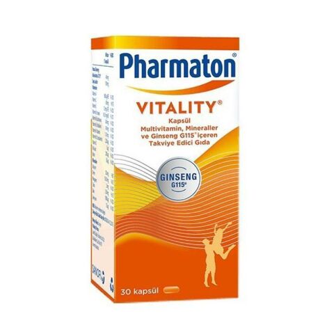 Pharmaton Vitality 30 Kapsül