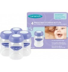 Lansinoh Süt Saklama Şişeleri - 4 Adet