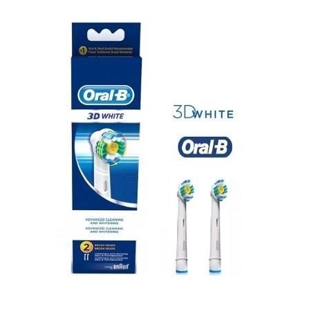 Oral-B Diş Fırçası Yedek Başlığı 3D White 2 adet