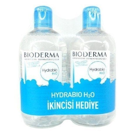 Bioderma Hydrabio H2O 500 Ml + 500 Ml  Skt:05/2019