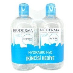 Bioderma Hydrabio H2O 500 Ml + 500 Ml  Skt:05/2019