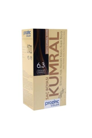 Prozinc Color 6.3 Kumral - Amonyaksız Bitkisel Kalıcı Saç Boyası