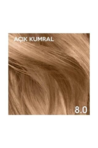 Prozinc Color 8.0 Kumral - Amonyaksız Bitkisel Kalıcı Saç Boyası