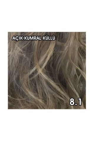 Prozinc Color 8.1 Kumral - Amonyaksız Bitkisel Kalıcı Saç Boyası