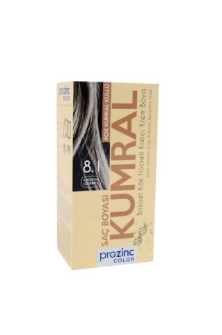 Prozinc Color 8.1 Kumral - Amonyaksız Bitkisel Kalıcı Saç Boyası