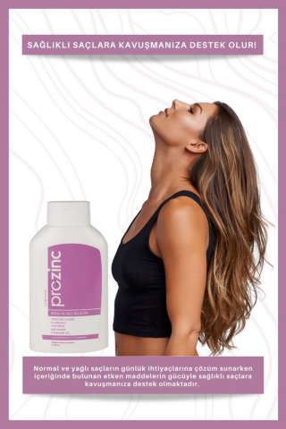 Prozinc Normal Ve Yağlı Saçlar 300 Ml 3 Al 2 Öde Şampuan Mor