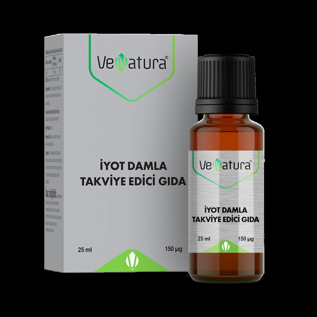 Venatura İyot Damla Takviye Edici Damla 25 Ml