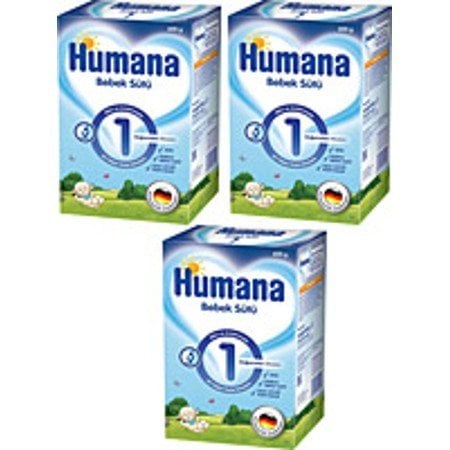 Humana 1 600 gr bebek sütü 3lü paket 30.09.2019