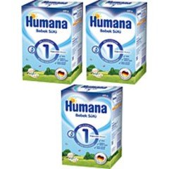 Humana 1 600 gr bebek sütü 3lü paket 30.09.2019