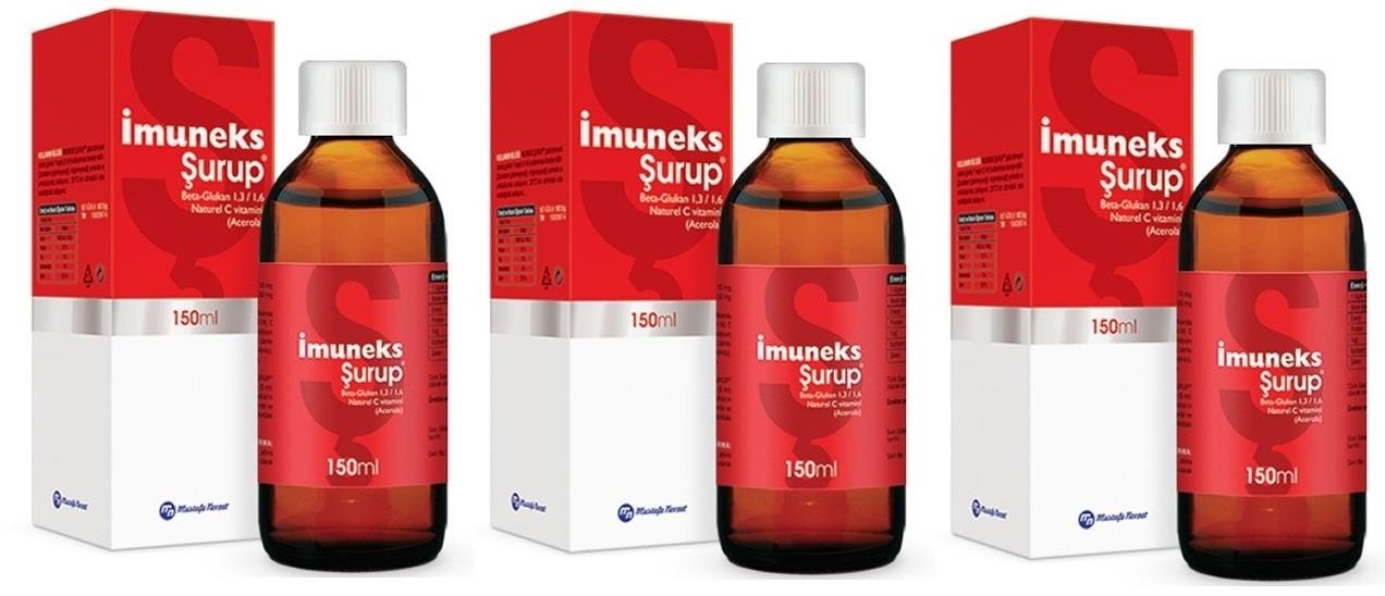 İmuneks 150ml Şurup 3 ADET