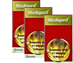 Medigard Vitamin Mineral Kompleks + CoQ10 30 Tablet 3 Adet