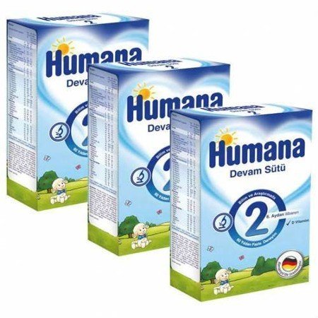 Humana 2 Devam Maması 600 Gr - 3 Adet 30.05.2019