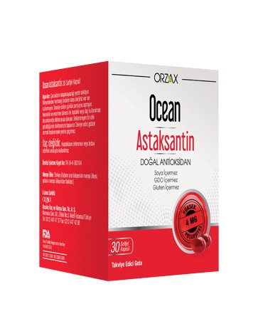 OCEAN ASTAKSANTIN 30 KAPSUL  30.03.2021