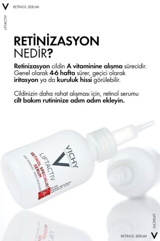 Vichy Liftactiv Retinol Specialist Derin Kırışıklık Karşıtı Serum 30 ml