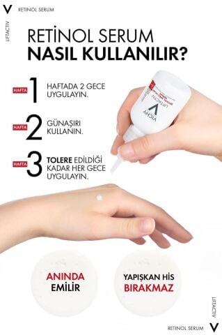 Vichy Liftactiv Retinol Specialist Derin Kırışıklık Karşıtı Serum 30 ml