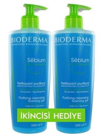 Bioderma Sebium Foaming Gel 500ml İkiz Set  29.07.2020