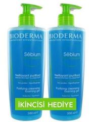 Bioderma Sebium Foaming Gel 500ml İkiz Set  29.07.2020