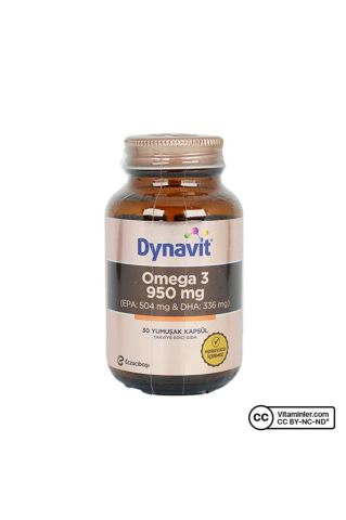 Dynavit Omega3 950 Mg 30 Yum.kapsül