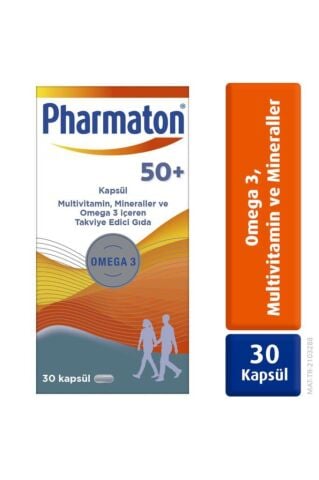 Pharmaton 50 Plus 30 Kapsül