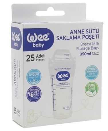 WEE BABY ANNE SÜTÜ SAKLAMA POŞETİ