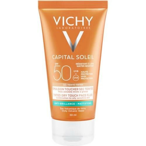 Vichy Ideal Soleil Spf 50+ Güneş Koruyucu BB Emülsiyon Renkli 50 ml