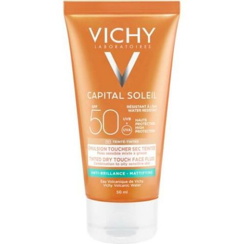 Vichy Ideal Soleil Spf 50+ Güneş Koruyucu BB Emülsiyon Renkli 50 ml
