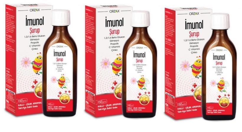 İmunol şurup 3 Adet
