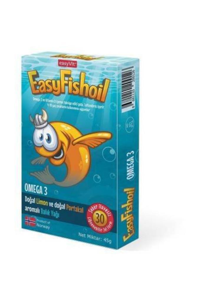 Easy Fish Oil Omega 3 30 Jel Tablet Balık Yağı easy_fish_oil
