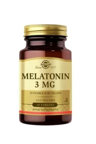 Solgar Melatonin 3 Mg 30 Tablets