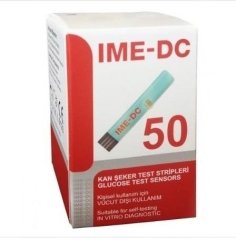 İme-dc kan şeker_ölçüm strip 50 adet  30.01.2020