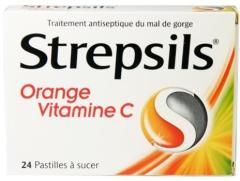 Strepsils_Vitamin C Portakal Aromalı 24 Pas_til
