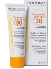 Bioderma Photoderm Akn Mat Spf30 40 Ml son kullanım tarihi 1 yıldan fazladır