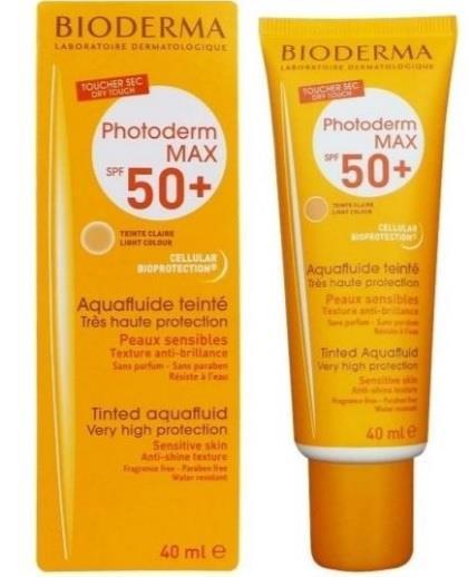 Bioderma Photoderm Max Aquafluid Spf50+ Light 40 Ml son kullanım tarihi 1 yıldan fazladır