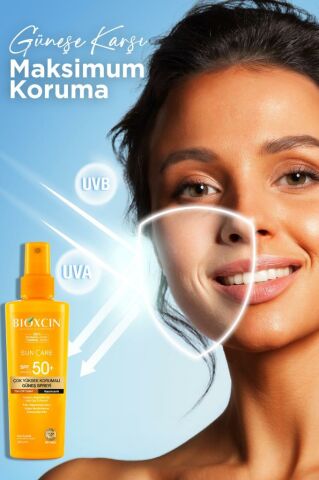 Bioxcin Sun Care Çok Yüksek Korumalı Tüm Ciltler Güneş Spreyi Spf 50+ 200 Ml