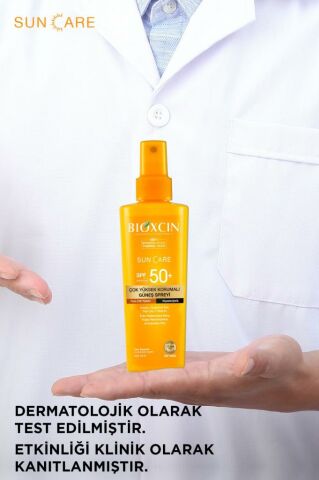 Bioxcin Sun Care Çok Yüksek Korumalı Tüm Ciltler Güneş Spreyi Spf 50+ 200 Ml