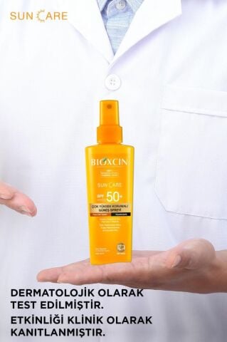 Bioxcin Sun Care Çok Yüksek Korumalı Tüm Ciltler Güneş Spreyi Spf 50+ 200 Ml