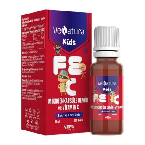 Venatura Kids Mikroenkapsüle Demir ve Vitamin C