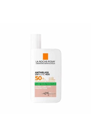 La Roche Posay Anthelios Oil Control Fluid Spf+50 Yağlı Ciltler Için Akışkan Renkli Yüz Güneş Kremi