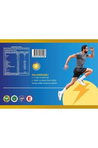 Storm Vitals Magnezyum B-kompleks- Sağlam Kas Ve Kemikler- 60 Tablet