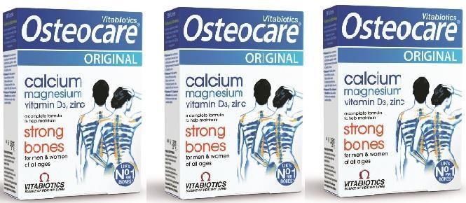 Osteocare_Calcium Magnesium Vitamin D3 Zinc, 30Tablet 3 Adet