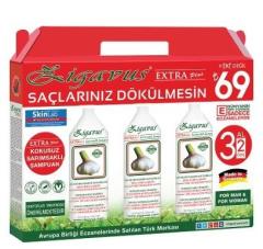 Zigavus Extra Plus 250 ML Sarımsaklı Şampuan 3 ADET -