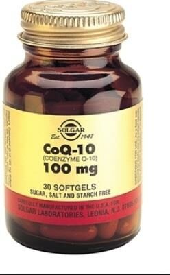 Solgar Coenzyme Q-10 100 mg 30 Kapsül