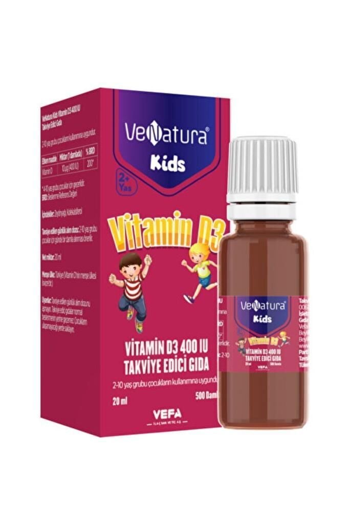 Venatura Kids Vitamin D3 400 IU 20ml