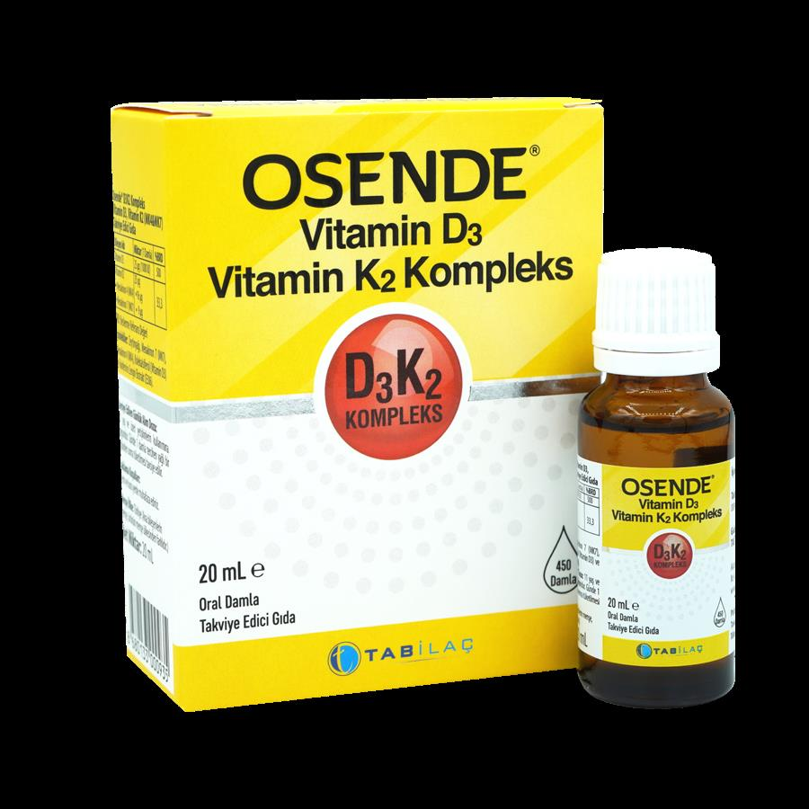 Osende D3k2 Komplex Damla 20 ml