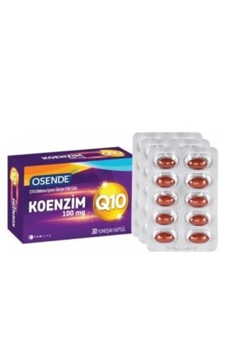 Osende Koenzim 100mg Q10 30 Yumuşak Kapsül
