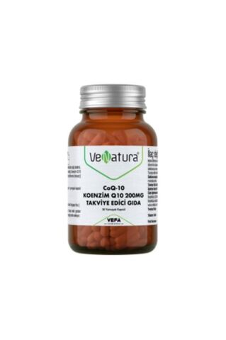 Venatura Coq-10 Koenzim Q10 200 Mg Takviye Edici Gıda 30 Kapsül
