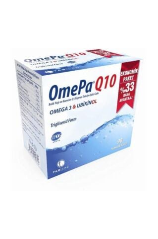 Omepa Q10 90 Kapsül Eko Paket