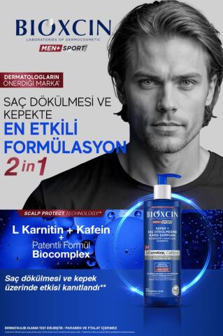Bioxcin Kepek Önleyici  Saç Dökülmesine Karşı Şampuan 500Ml