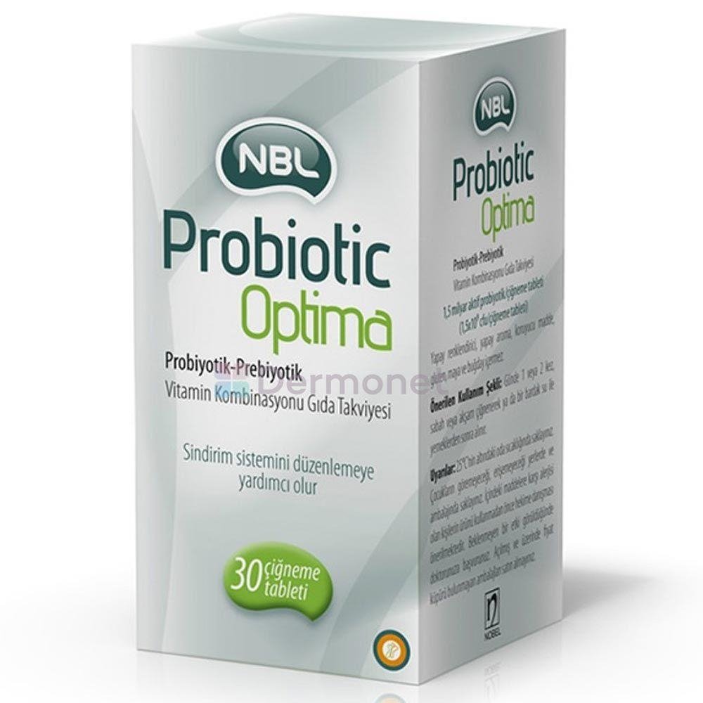 Nbl_Probiotic Optima 30 Çiğneme Tableti 05/2020
