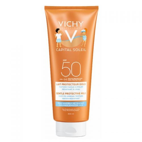 Vichy Capital Soleil SPF 50+ Çocuklar İçin Yüz ve Vücut Güneş Sütü 300 ml